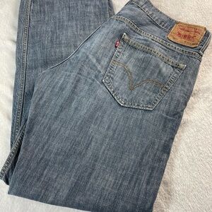 Levi’s 569 Jeans Men’s 36x34 Blue Loose Fit Straight Leg Medium Wash Denim